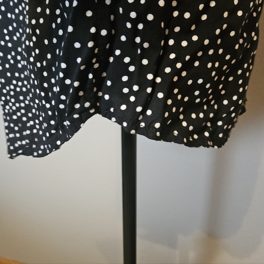 Beachlunchlounge Black Medium Womens Blouse - Picture 4 of 7